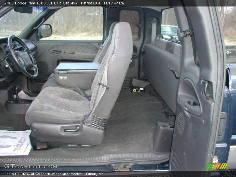 Patriot Blue Pearl / Agate 2001 Dodge Ram 1500 SLT Club Cab 4x4