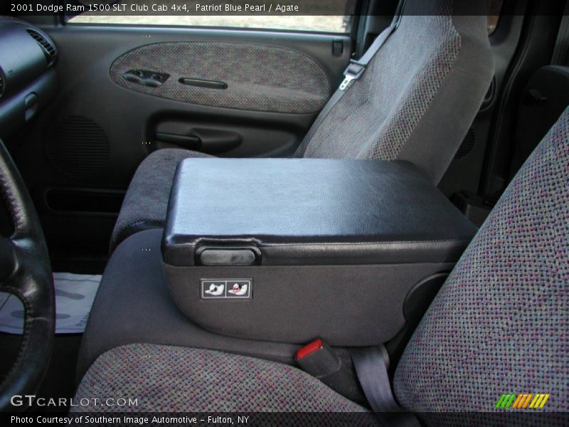 Patriot Blue Pearl / Agate 2001 Dodge Ram 1500 SLT Club Cab 4x4