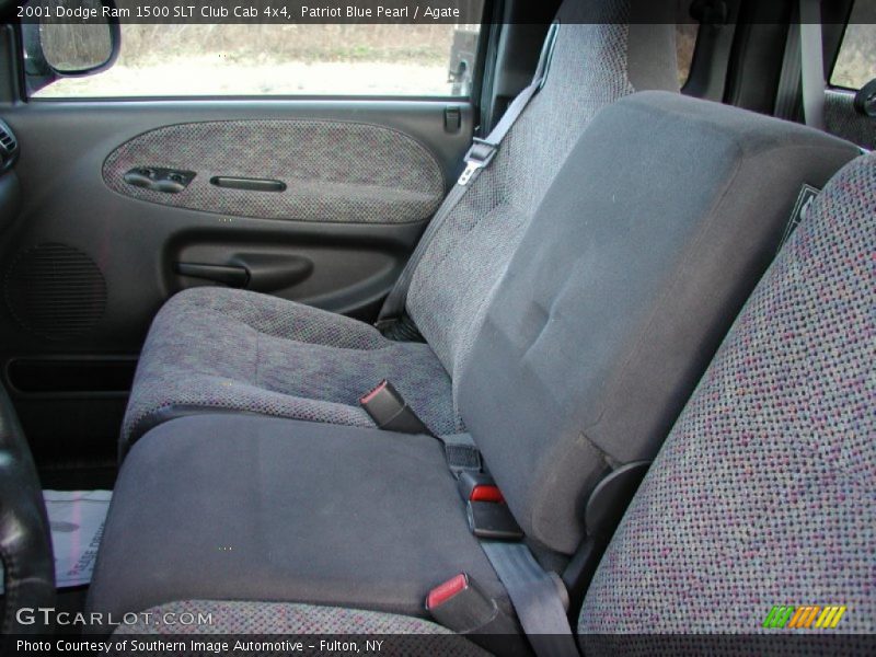 Patriot Blue Pearl / Agate 2001 Dodge Ram 1500 SLT Club Cab 4x4