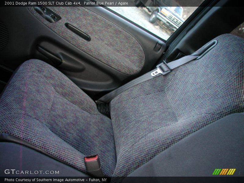 Patriot Blue Pearl / Agate 2001 Dodge Ram 1500 SLT Club Cab 4x4