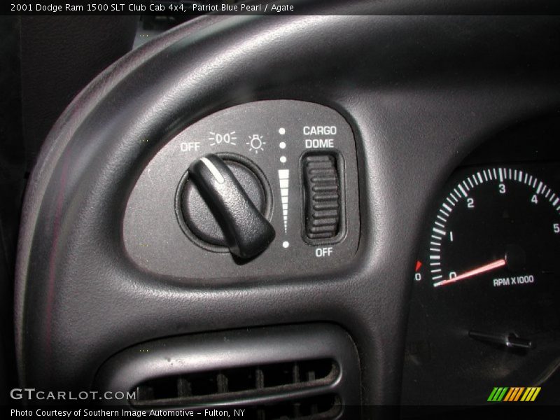 Patriot Blue Pearl / Agate 2001 Dodge Ram 1500 SLT Club Cab 4x4