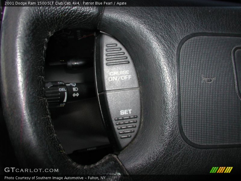Patriot Blue Pearl / Agate 2001 Dodge Ram 1500 SLT Club Cab 4x4