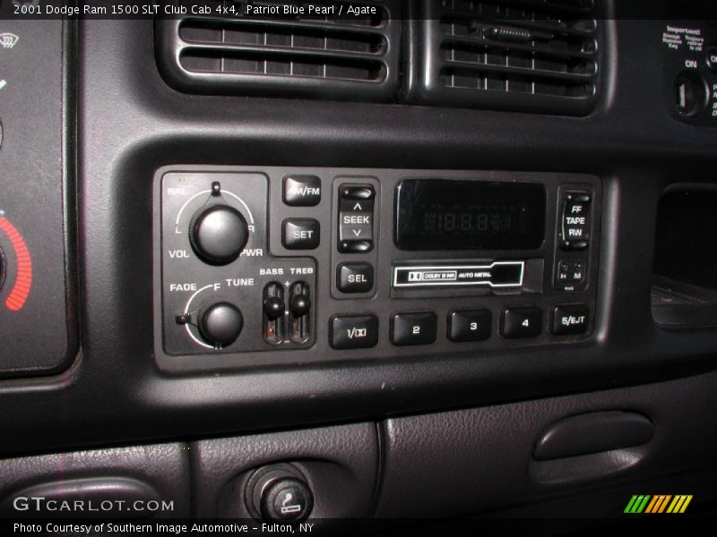 Patriot Blue Pearl / Agate 2001 Dodge Ram 1500 SLT Club Cab 4x4