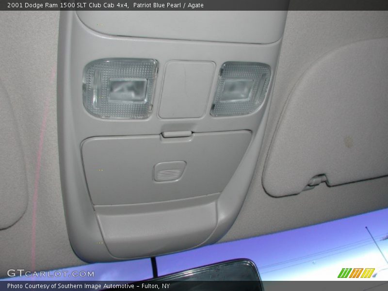 Patriot Blue Pearl / Agate 2001 Dodge Ram 1500 SLT Club Cab 4x4
