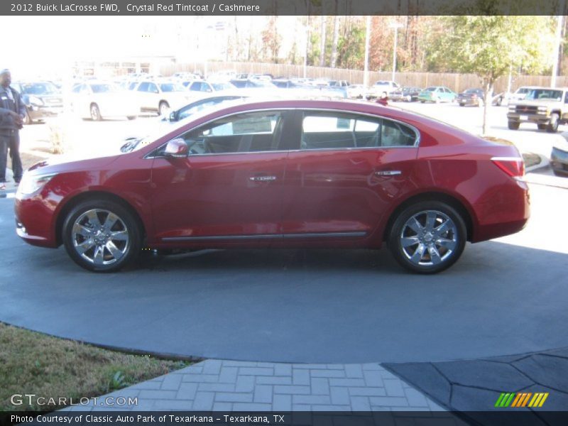 Crystal Red Tintcoat / Cashmere 2012 Buick LaCrosse FWD