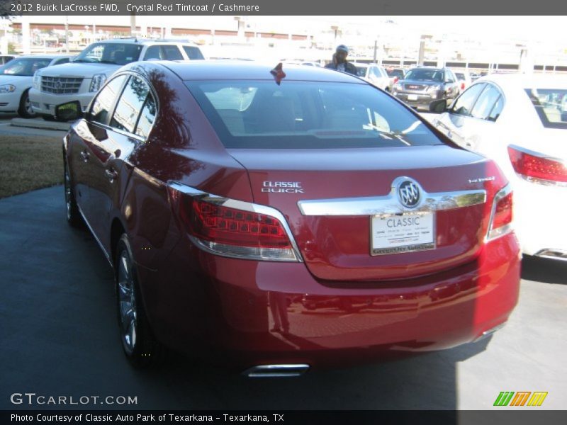 Crystal Red Tintcoat / Cashmere 2012 Buick LaCrosse FWD
