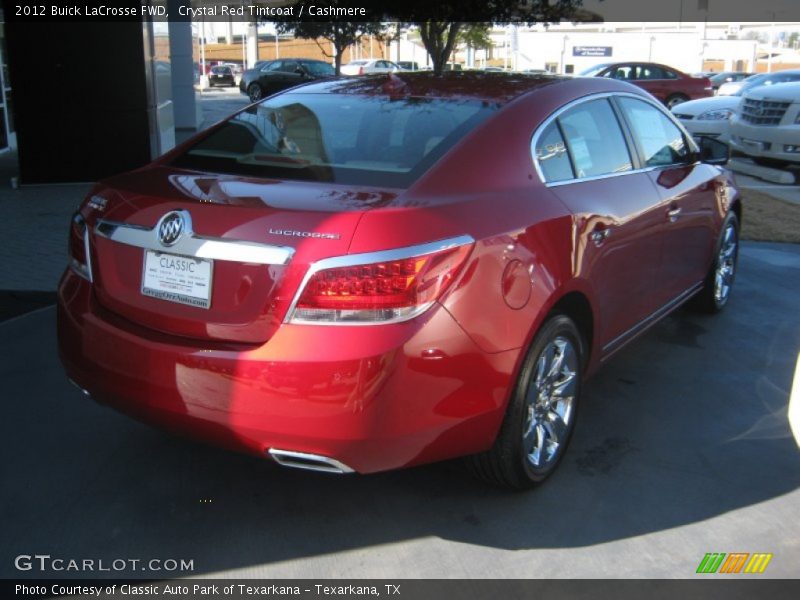 Crystal Red Tintcoat / Cashmere 2012 Buick LaCrosse FWD