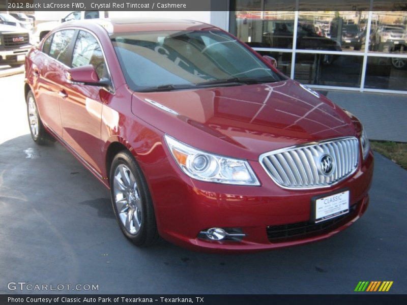 Crystal Red Tintcoat / Cashmere 2012 Buick LaCrosse FWD