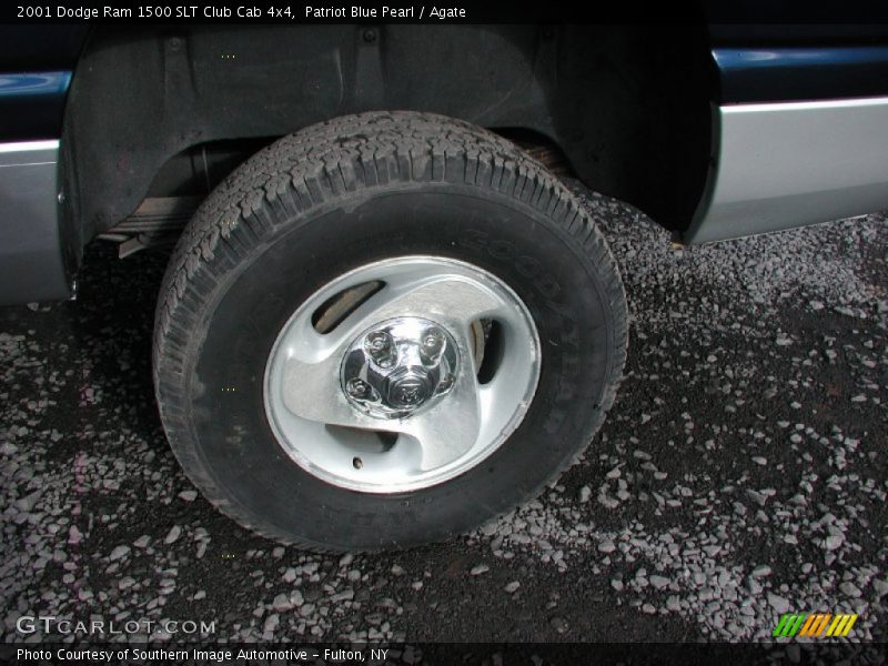 Patriot Blue Pearl / Agate 2001 Dodge Ram 1500 SLT Club Cab 4x4