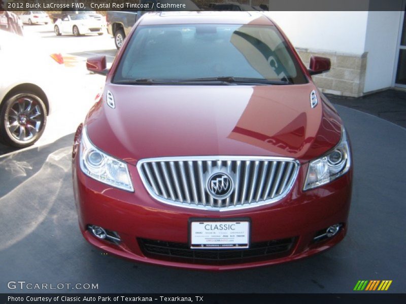 Crystal Red Tintcoat / Cashmere 2012 Buick LaCrosse FWD