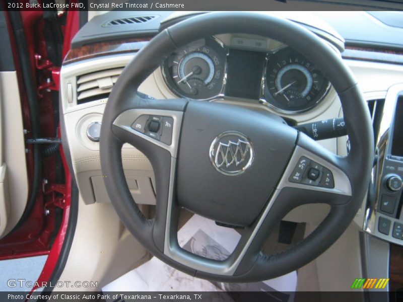 Crystal Red Tintcoat / Cashmere 2012 Buick LaCrosse FWD