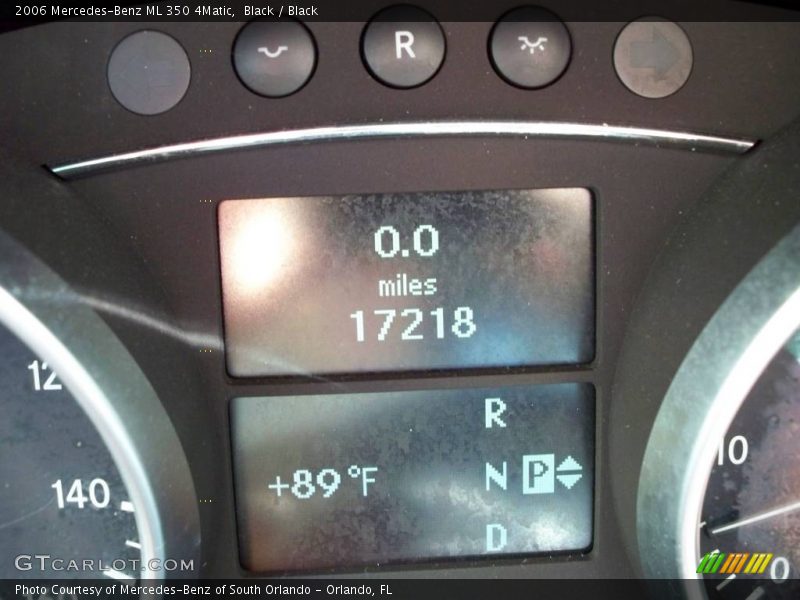 Black / Black 2006 Mercedes-Benz ML 350 4Matic