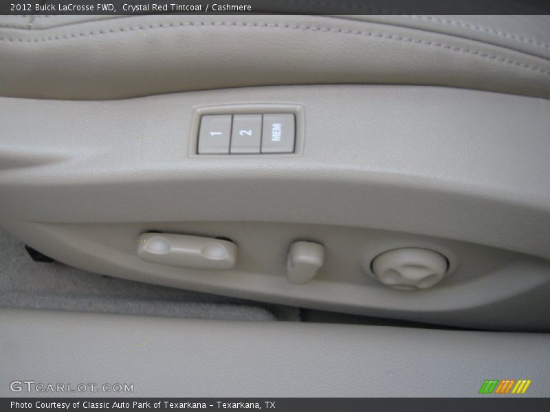 Crystal Red Tintcoat / Cashmere 2012 Buick LaCrosse FWD