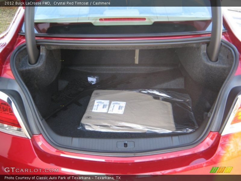 Crystal Red Tintcoat / Cashmere 2012 Buick LaCrosse FWD