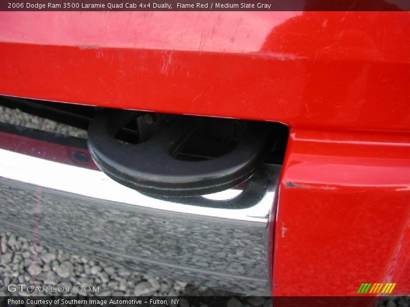Flame Red / Medium Slate Gray 2006 Dodge Ram 3500 Laramie Quad Cab 4x4 Dually