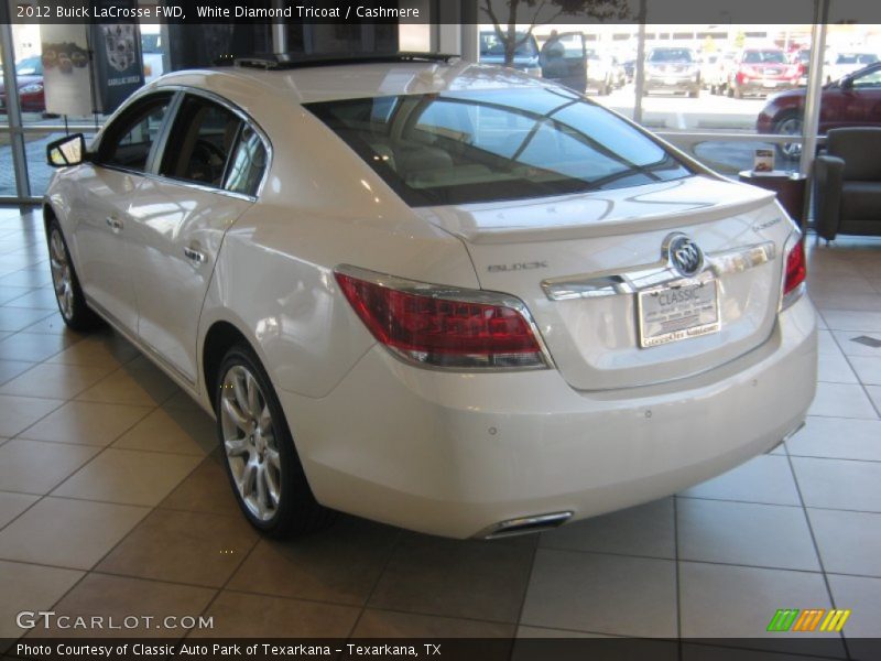 White Diamond Tricoat / Cashmere 2012 Buick LaCrosse FWD