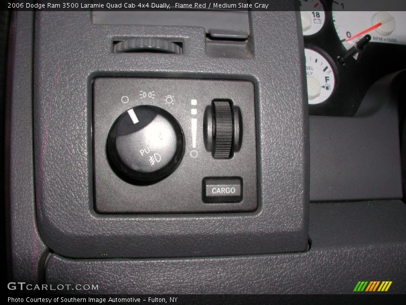 Flame Red / Medium Slate Gray 2006 Dodge Ram 3500 Laramie Quad Cab 4x4 Dually