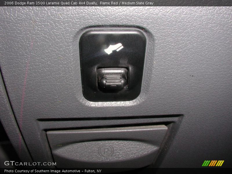 Flame Red / Medium Slate Gray 2006 Dodge Ram 3500 Laramie Quad Cab 4x4 Dually