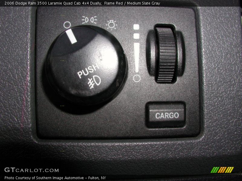 Flame Red / Medium Slate Gray 2006 Dodge Ram 3500 Laramie Quad Cab 4x4 Dually