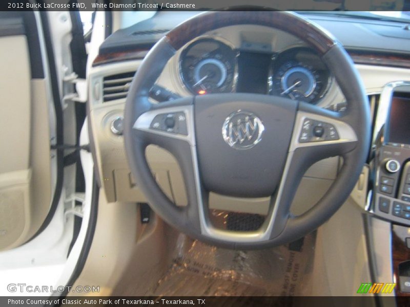 White Diamond Tricoat / Cashmere 2012 Buick LaCrosse FWD