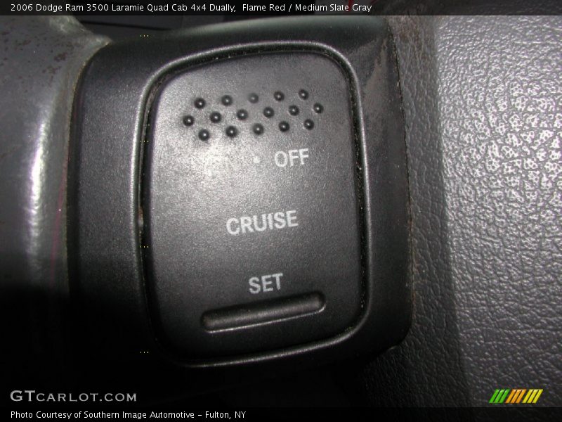Flame Red / Medium Slate Gray 2006 Dodge Ram 3500 Laramie Quad Cab 4x4 Dually