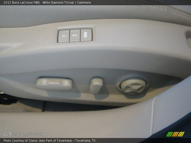 White Diamond Tricoat / Cashmere 2012 Buick LaCrosse FWD