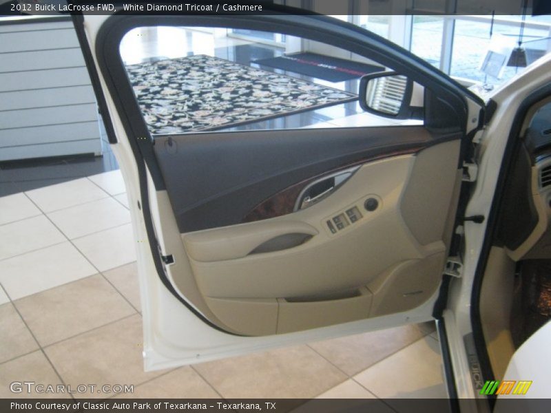 White Diamond Tricoat / Cashmere 2012 Buick LaCrosse FWD