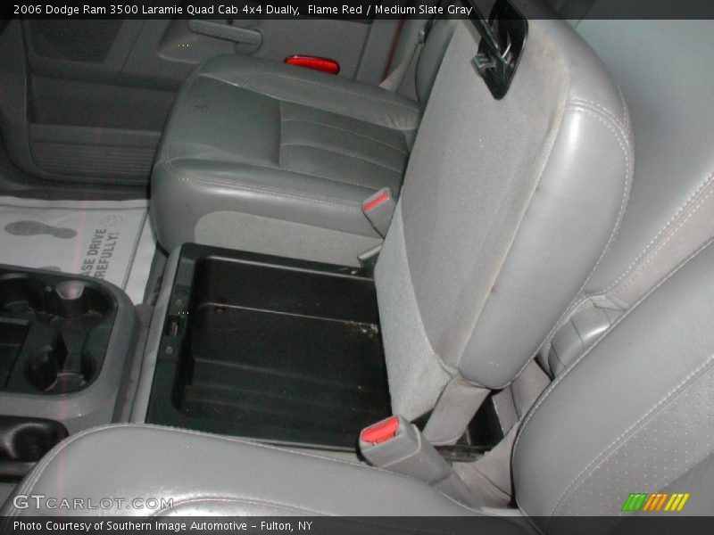 Flame Red / Medium Slate Gray 2006 Dodge Ram 3500 Laramie Quad Cab 4x4 Dually