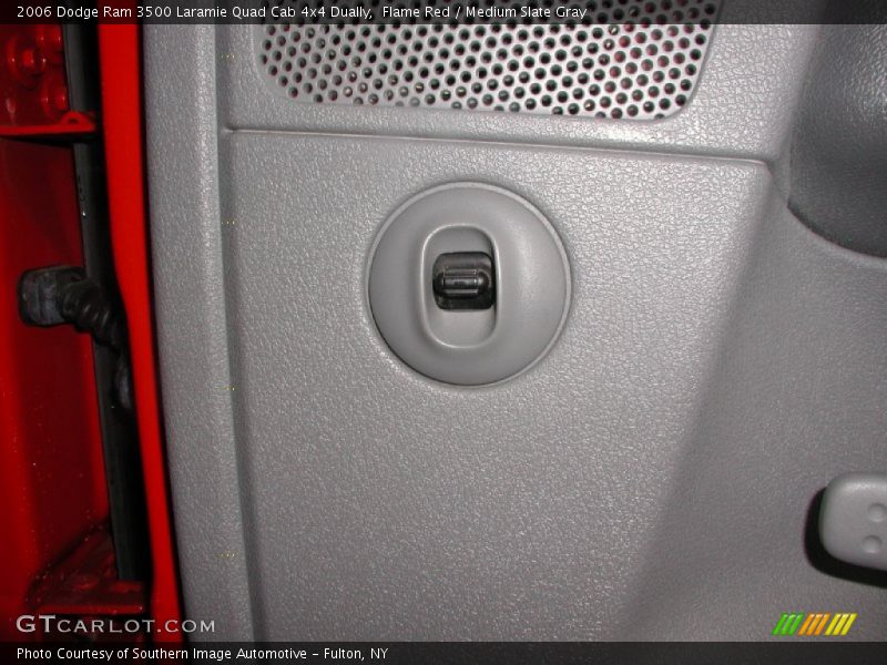 Flame Red / Medium Slate Gray 2006 Dodge Ram 3500 Laramie Quad Cab 4x4 Dually