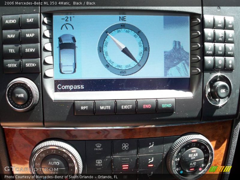 Black / Black 2006 Mercedes-Benz ML 350 4Matic