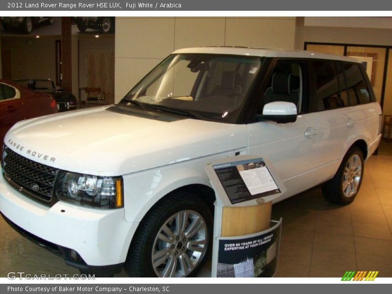 Fuji White / Arabica 2012 Land Rover Range Rover HSE LUX