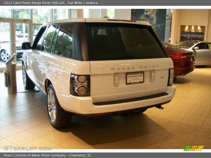 Fuji White / Arabica 2012 Land Rover Range Rover HSE LUX