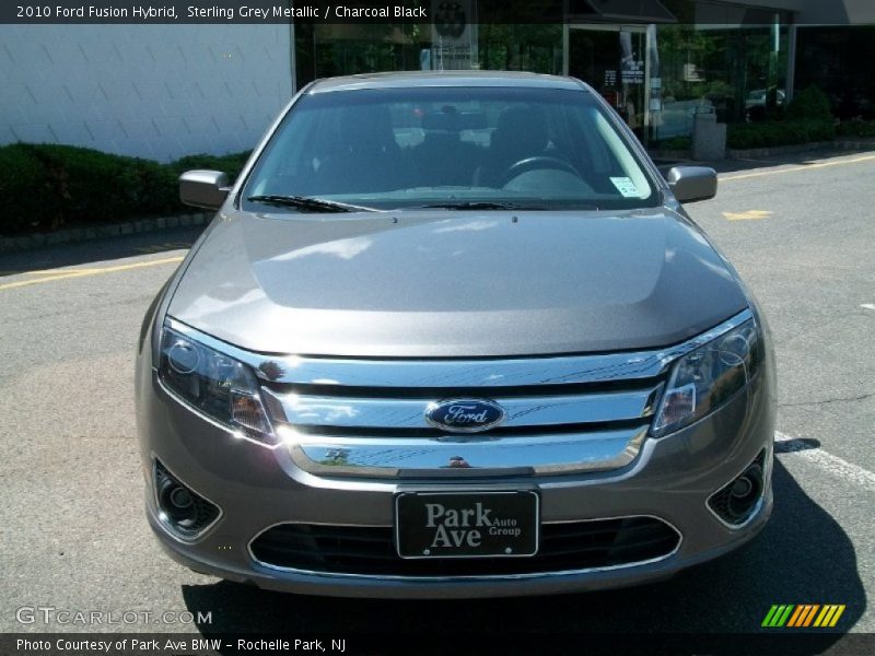 Sterling Grey Metallic / Charcoal Black 2010 Ford Fusion Hybrid