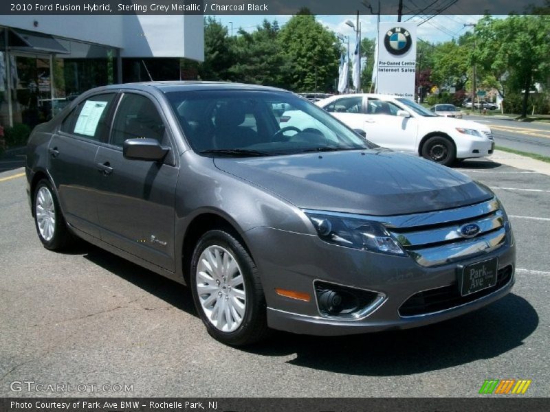 Sterling Grey Metallic / Charcoal Black 2010 Ford Fusion Hybrid