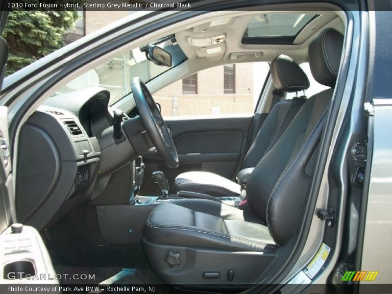 Sterling Grey Metallic / Charcoal Black 2010 Ford Fusion Hybrid