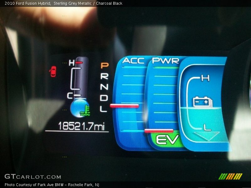 Sterling Grey Metallic / Charcoal Black 2010 Ford Fusion Hybrid