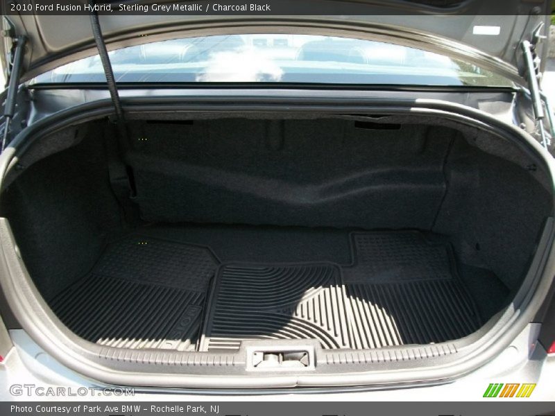 Sterling Grey Metallic / Charcoal Black 2010 Ford Fusion Hybrid