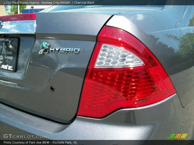 Sterling Grey Metallic / Charcoal Black 2010 Ford Fusion Hybrid