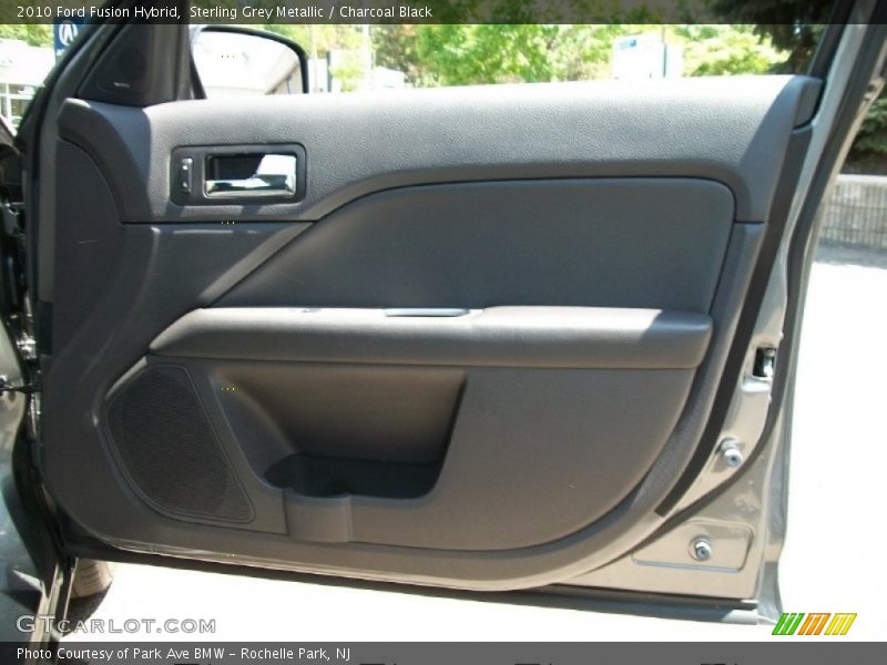 Sterling Grey Metallic / Charcoal Black 2010 Ford Fusion Hybrid