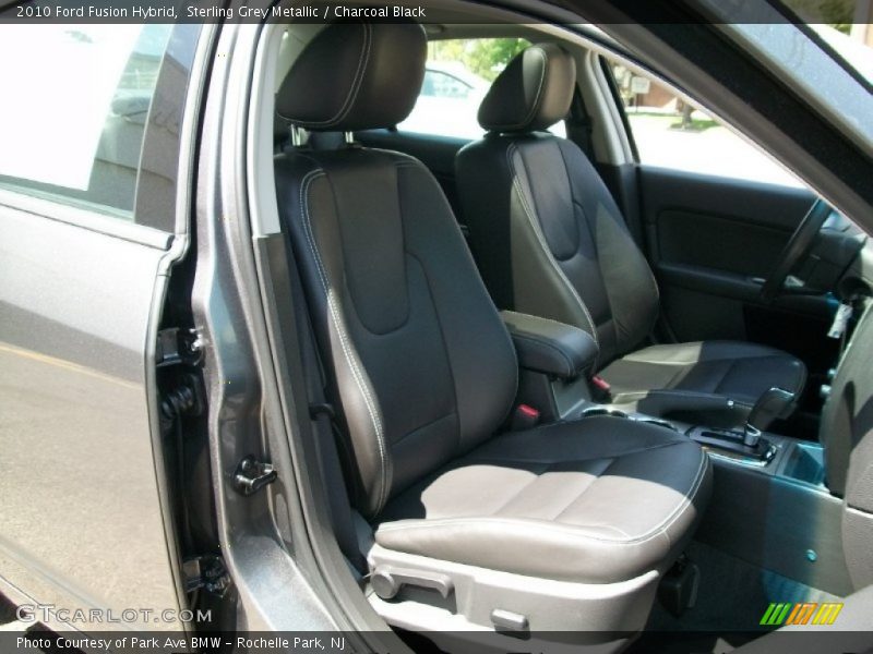 Sterling Grey Metallic / Charcoal Black 2010 Ford Fusion Hybrid