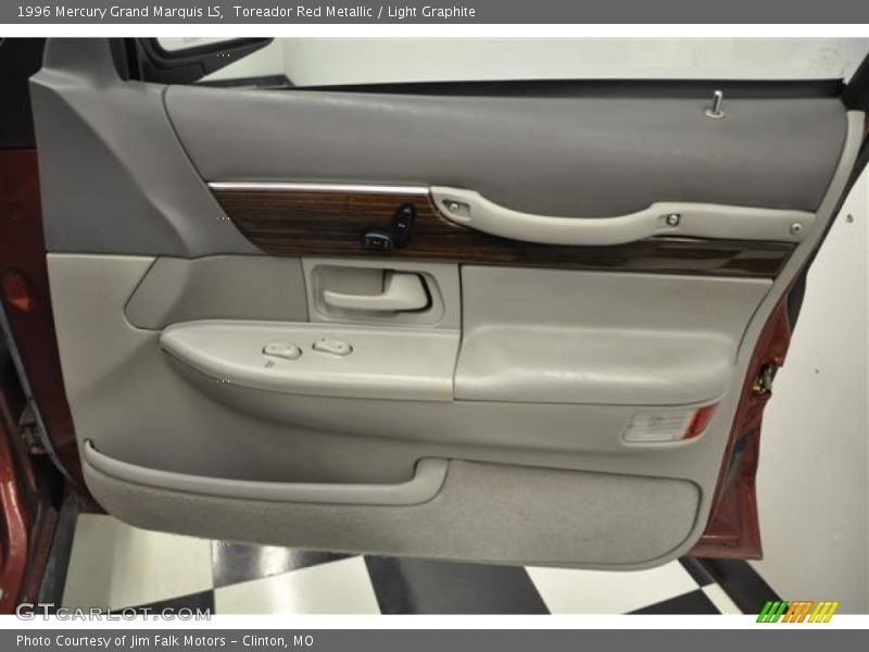 Toreador Red Metallic / Light Graphite 1996 Mercury Grand Marquis LS