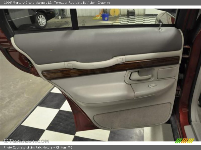 Toreador Red Metallic / Light Graphite 1996 Mercury Grand Marquis LS
