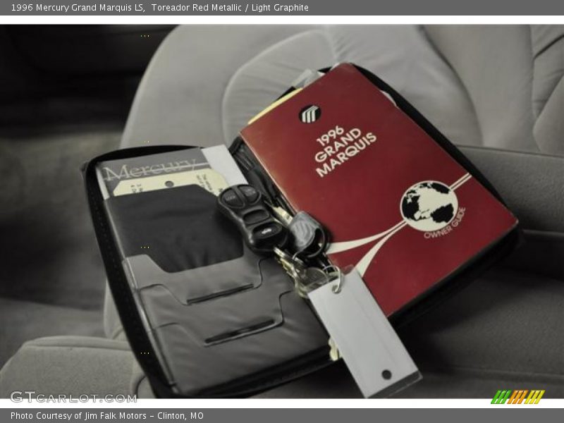 Toreador Red Metallic / Light Graphite 1996 Mercury Grand Marquis LS
