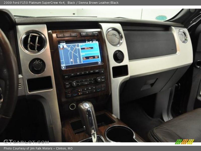 Black / Sienna Brown Leather/Black 2009 Ford F150 Platinum SuperCrew 4x4