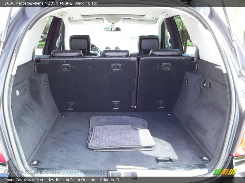Black / Black 2006 Mercedes-Benz ML 350 4Matic