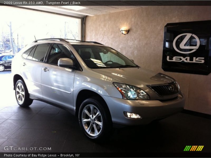 Tungsten Pearl / Black 2009 Lexus RX 350 AWD