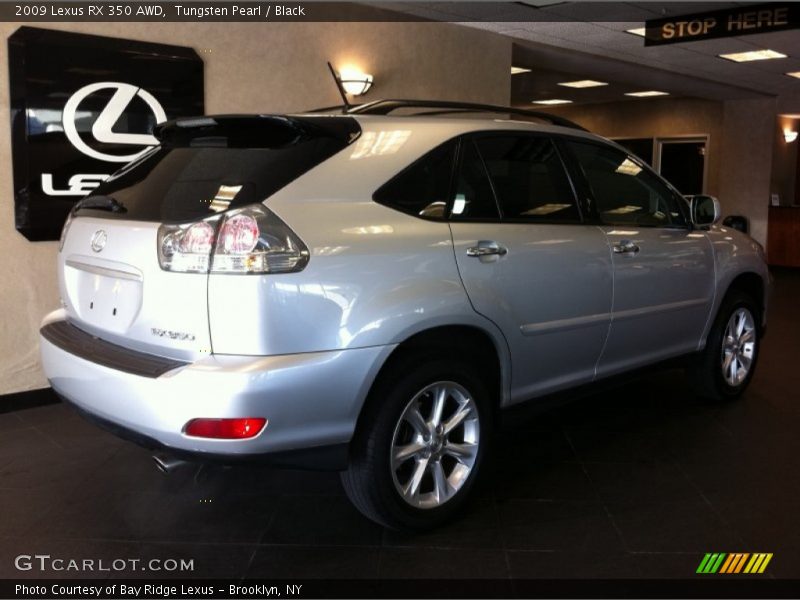 Tungsten Pearl / Black 2009 Lexus RX 350 AWD
