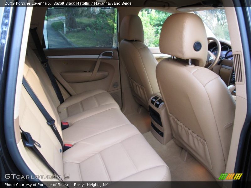 Basalt Black Metallic / Havanna/Sand Beige 2009 Porsche Cayenne S