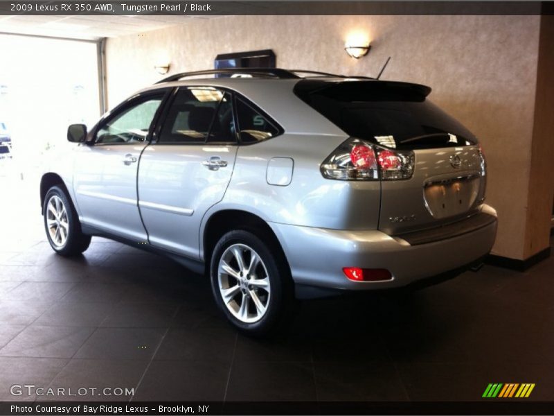 Tungsten Pearl / Black 2009 Lexus RX 350 AWD