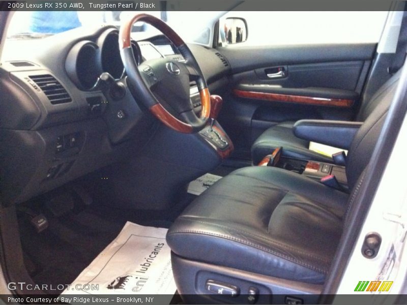 Tungsten Pearl / Black 2009 Lexus RX 350 AWD